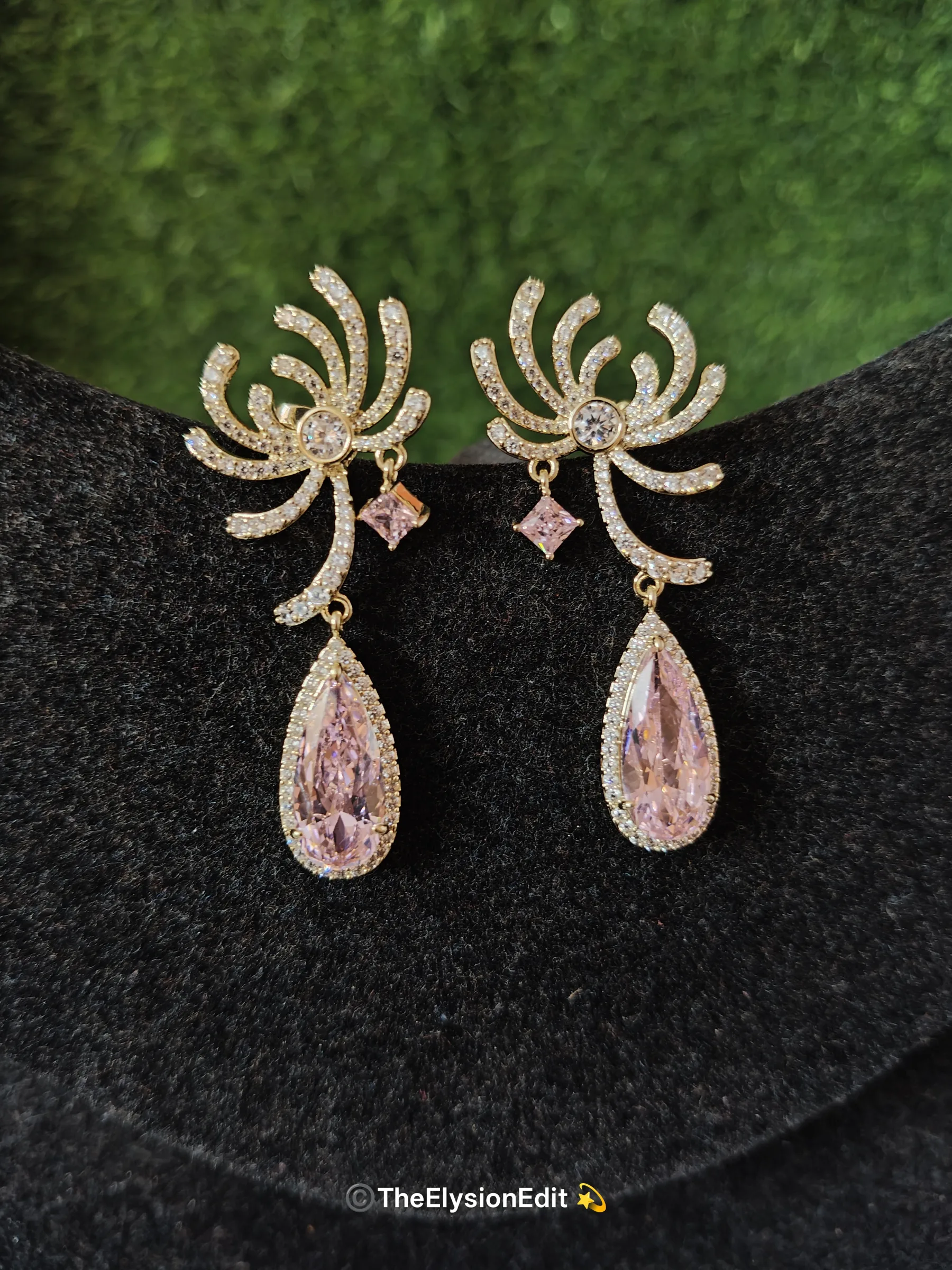 Gulabi Spray Earrings — The Elysion Edit